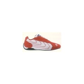 Zapatilla Sparco Pit Lane Rojo-Blanco (23A)