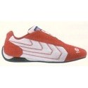 Zapatilla Sparco Pit Lane Rojo-Blanco (23A)