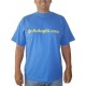 Camiseta Manga Corta color Azulin